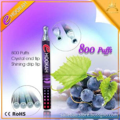 Best Selling!!! huge vapor e HOOKAH 800 puffs disposable 350mAh
